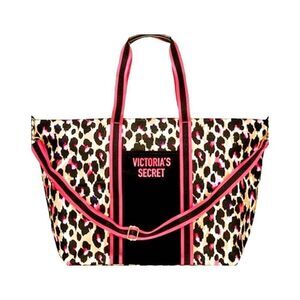 Victoria Secret Leopard Print Large Travel Bag.